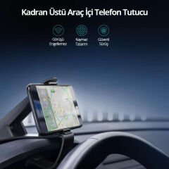 Ugreen Kadran Üstü Araç içi Telefon Tutucu