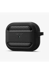 Spigen AirPods Pro Kulaklık Kılıf, Spigen Rugged Armor Matte Black Teşhir