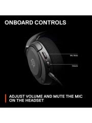 SteelSeries Arctis Nova 1P Siyah Kablolu Kulak Üstü Oyuncu Kulaklığı - Teşhir