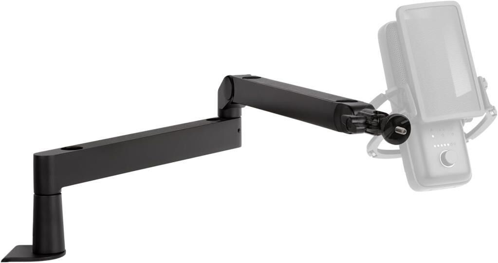 Elgato Wave Düşük Profil Mikrofon Taşıyıcı Kol, 360 Derece Yatay & 90 Derece Diker Ayarlama, Kablo Gizleme Kanalları (10AAN9901)