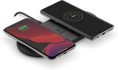 Belkin WIZ002VF Dual 10 W Kablosuz Şarj Cihazı Siyah Teşhir
