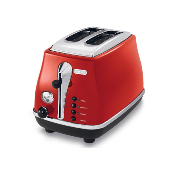 Delonghi CTO2003.R Icona Ekmek Kızartma Makinesi (Teşhir & Outlet) - CTO2003.R