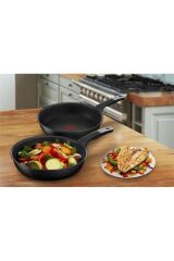 Tefal Titanyum 6X Unlimited İndüksiyon Tabanlı Tava Seti 22/28 cm (Teşhir & Outlet) - 2100120022