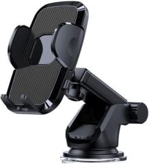 Hb-39 Araç İçi Telefon Tutucu Otomatik Klipsli Araba Ayarlanabilir Cam Ve Torpido Için Yüksek Kalite Tutucu - Teşhir