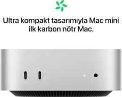 Mac Mini MCYT4TU/A Apple M4 24 GB 512 GB SSD Mini PC Outlet (Açıklamayı Okuyunuz)