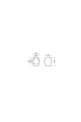 VitrA S10 84-003-009 Yavaş Kapanan Klozet Kapağı Outlet