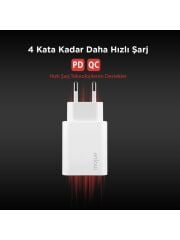 Mojue MS13 Duo Hızlı Şarj Adaptörü Teşhir