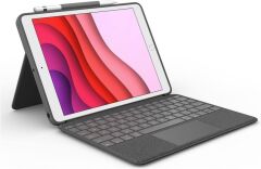 LOGITECH COMBO TOUCH DOKUNMATİK PANELLİ KLAVYELİ KILIF GRİ IPAD PRO 12.9 INC 5. GEN. 920-010186 - Teşhir