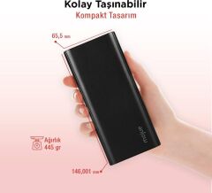 Mojue PB06 20000 mAh Hızlı Şarj Powerbank - Outlet