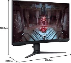 Samsung Odyssey G5 LS27CG510EUXUF 27'' 1 ms 2K Pivot 165 Hz Oyuncu Monitörü - Teşhir