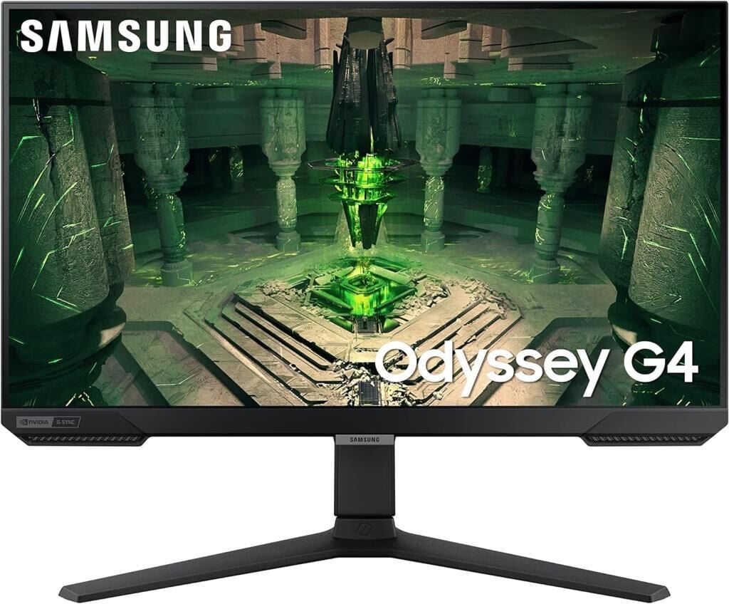 Samsung Odyssey G4 LS25BG400EUXUF 25'' 1 ms Full HD Pivot IPS 240 Hz Oyuncu Monitörü - Teşhir
