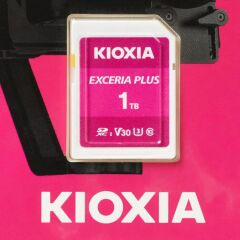 Kioxia Exceria Plus SD Card 1TB U3 V30 - Outlet