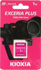Kioxia Exceria Plus SD Card 1TB U3 V30 - Outlet