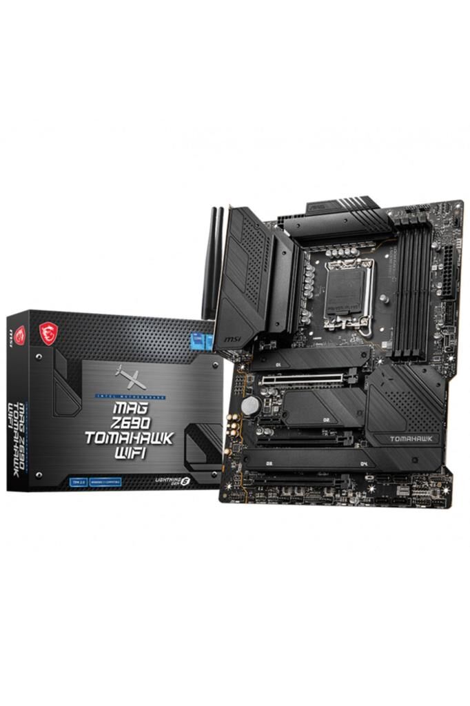 MSI Mag Z690 Tomahawk Wi-Fi Intel LGA1700 DDR5 ATX Anakart Teşhir