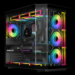 Eternal Power TITAN CORE Ryzen 5 7500F RTX 5090 32GB DDR5 1TB M.2 B650M WIFI 1000W 360mm Gaming PC
