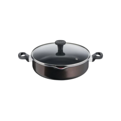 Tefal Titanyum 1X EarlyPlus Difüzyon Tabanlı Kısa Tencere 28cm (Teşhir & Outlet) - 2100119566