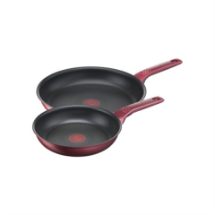 Tefal Titanium 2X DailyChef 22/28 cm Tava Set (Teşhir & Outlet) - 2100119132