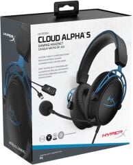 HyperX Cloud Alpha S 4P5L3AA Mavi 7.1 Kablolu Kulak Üstü Oyuncu Kulaklığı Teşhir