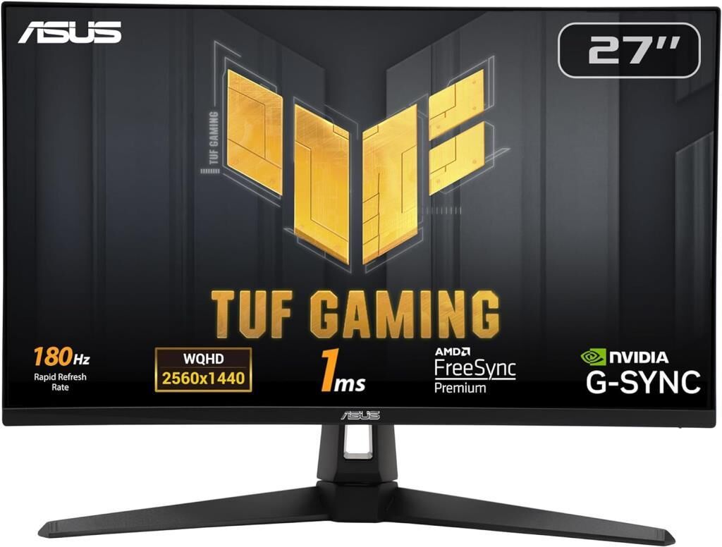 Asus TUF Gaming VG27AQ3A 27'' 1 ms 2K IPS 180 Hz Oyuncu Monitörü Outlet