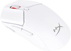 HyperX Pulsefire Haste 2 Beyaz Makrolu Şarjlı Optik Kablolu/Kablosuz Oyuncu Mouse Teşhir