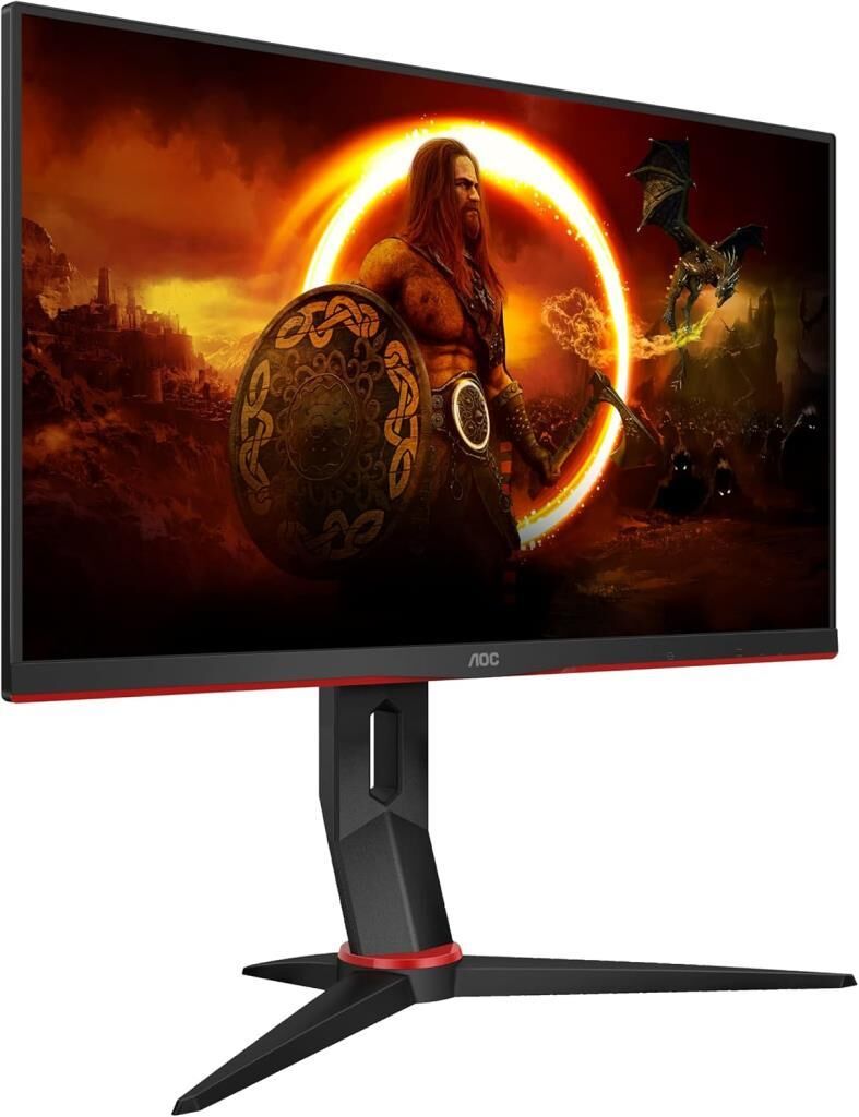 AOC 24G2SPU/BK 23.8'' 1 ms Full HD Pivot IPS Oyuncu Monitörü Teşhir