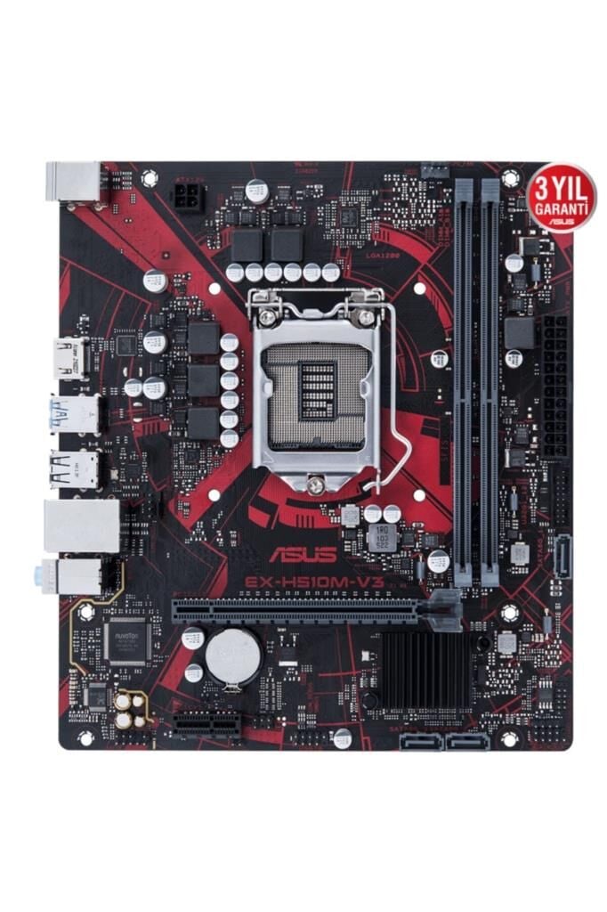 Asus EX-H510M-V3 Intel LGA1200 DDR4 Micro ATX Anakart Outlet