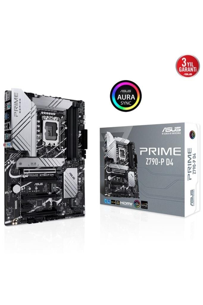 Asus Prime Z790-P D4 Intel LGA1700 DDR4 ATX Anakart Outlet
