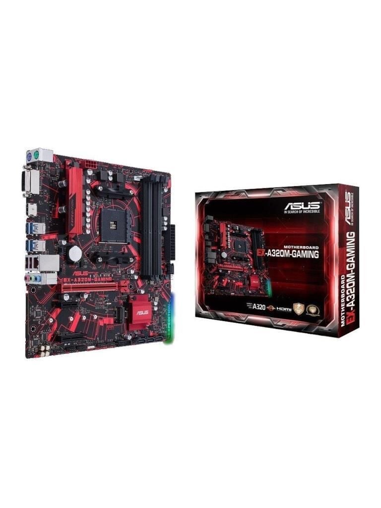 Asus EX-A320M Gaming AMD AM4 DDR4 Micro ATX Anakart Outlet