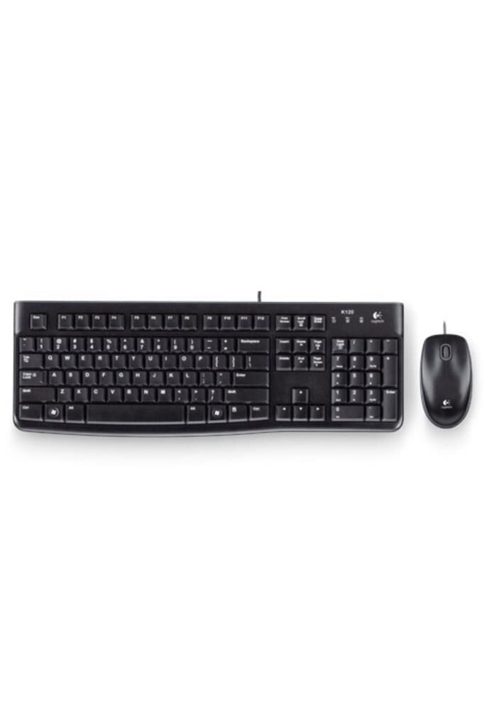 Logitech MK120 920-002560 Kablolu Klavye Mouse Seti Teşhir