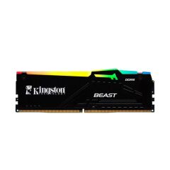 Kingston Beast RGB 64GB (2x32GB) DDR5 6000MHZ CL36 Siyah Ram-KF560C36BBEAK2-64TR