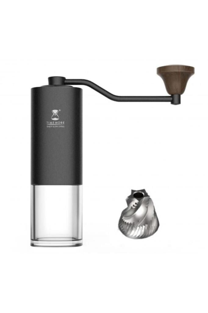 Timemore Chestnut G1 Plus Manuel Şeffaf Hazneli Kahve Değirmeni Teşhir