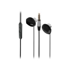 Lecoo EH101 Kablolu 3.5mm Jacklı Kulak İçi Mikrofonlu Kulaklık Siyah