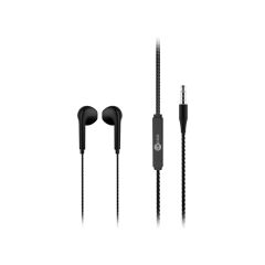 Lecoo EH104 Kablolu 3.5mm Jacklı Kulak İçi Mikrofonlu Kulaklık Siyah