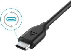 Anker Powerline 3 Feet USB Type-C - USB 3.0 Kablosu Siyah - A8163H11