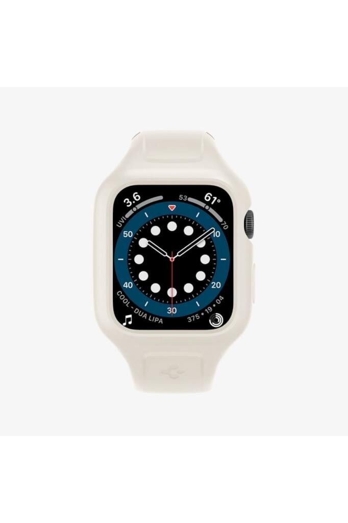 Spigen Apple Watch Seri (40mm) ile Uyumlu Kılıf, Spigen Liquid Air Pro Soft White Outlet