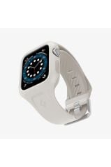 Spigen Apple Watch Seri (40mm) ile Uyumlu Kılıf, Spigen Liquid Air Pro Soft White Outlet