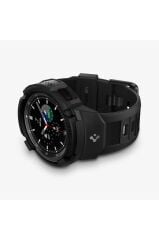 Spigen Galaxy Watch 4 Classic (46mm) Kılıf & Kordon Kayış Rugged Armor Pro Black Outlet