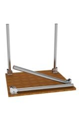 Gürçay Katlanır Masa Ayağı 11.503 (4'lü) Parlak Krom