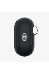 Spigen AirPods Pro (2.Nesil) Kılıf, Spigen Silicone Fit + Strap (Askı İpi) Black Outlet