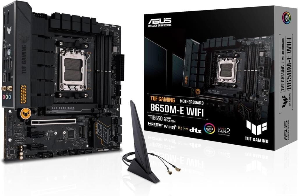 Asus TUF Gaming B650M-E Wi-Fi AMD AM5 DDR5 Micro ATX Anakart Outlet