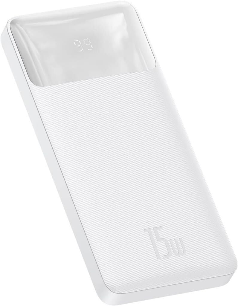 Baseus Bipow Pro Overseas Beyaz 10000 mAh Powerbank