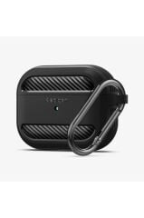 Spigen AirPods Pro Kulaklık Kılıf, Spigen Rugged Armor Matte Black Teşhir
