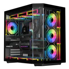 Eternal Pro X Aqua Siyah Oyuncu Kasası + 650W Güç Kaynağı (X EP65)