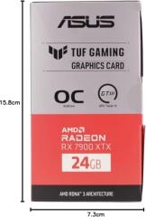Asus RX 7900 XTX Tuf Gaming OC Edition TUF-RX7900XTX-O24G-GAMING 384 Bit GDDR6 24 GB Ekran Kartı Outlet