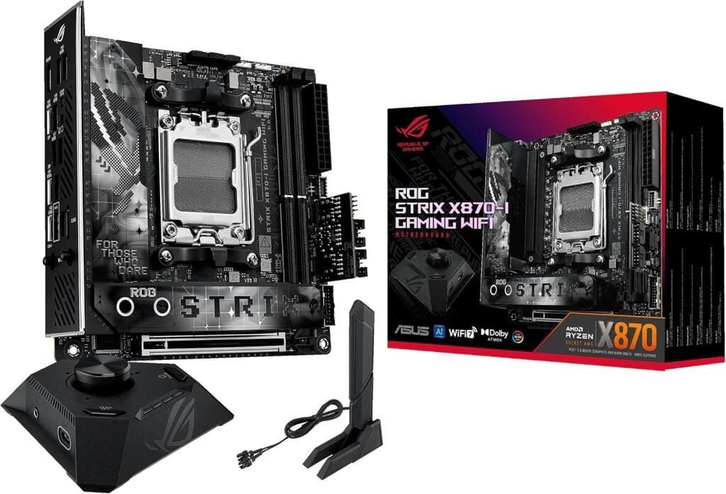 Asus ROG Strix X870-I Gaming Wi-Fi AMD AM5 DDR5 Mini ITX Anakart Outlet